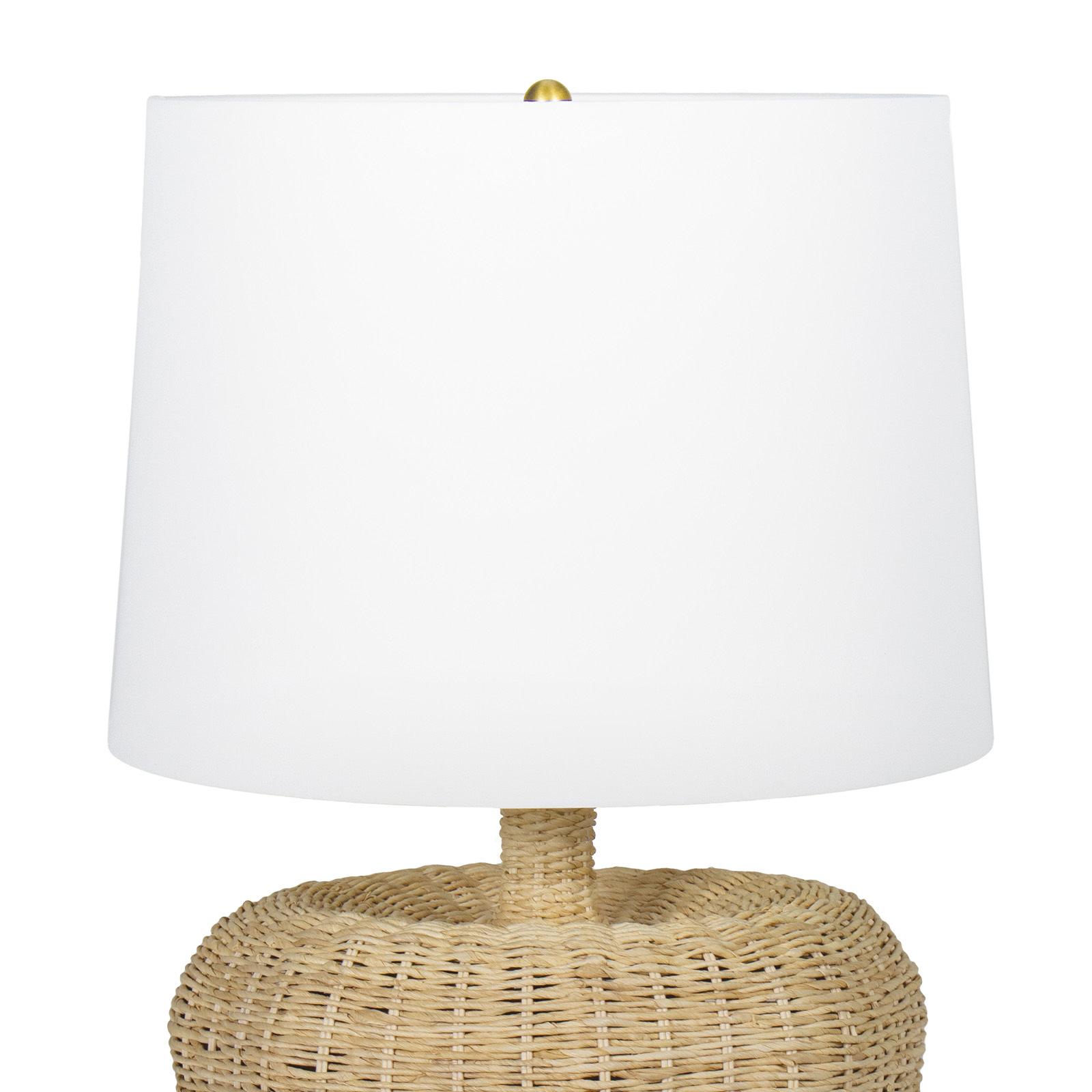 Avery Rattan Table Lamp | Regina Andrew Detroit